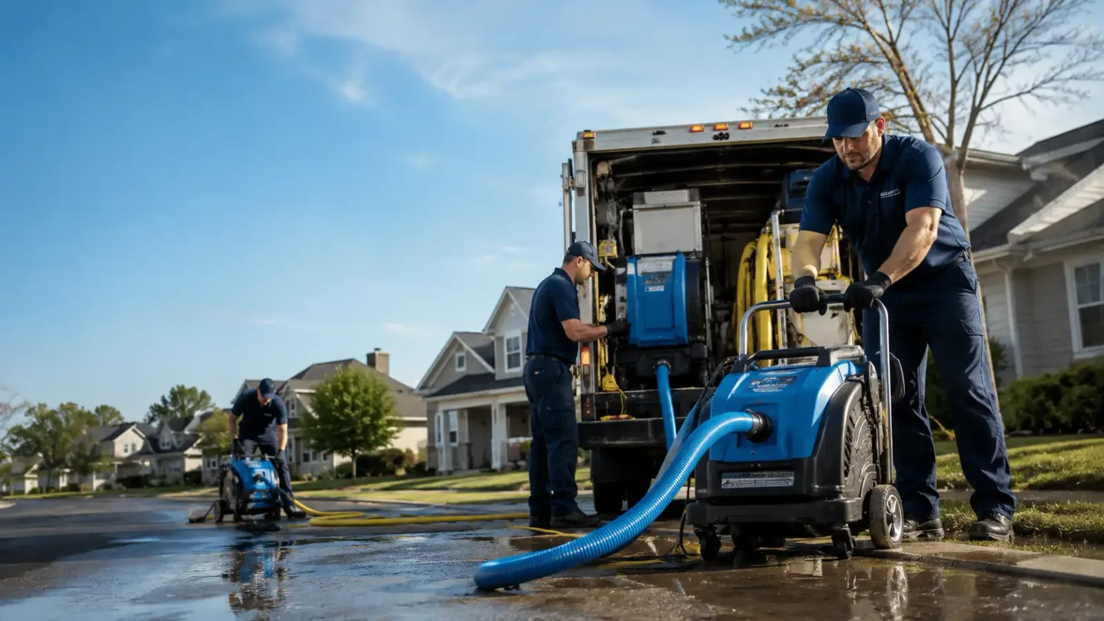 Flood Damage Cleanup in Marble City, OK